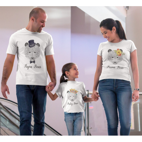 Family T-shirt set "Bear Family" Family T-shirt set "Bear Family"