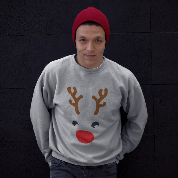 Sweatshirt "Santa's reindeer" (without hood) Sweatshirt "Santa's reindeer" (without hood)