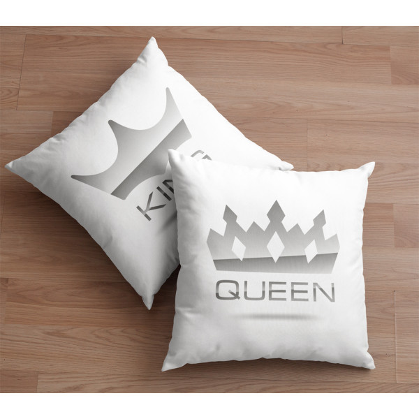Pillowcase set "King and Queen"