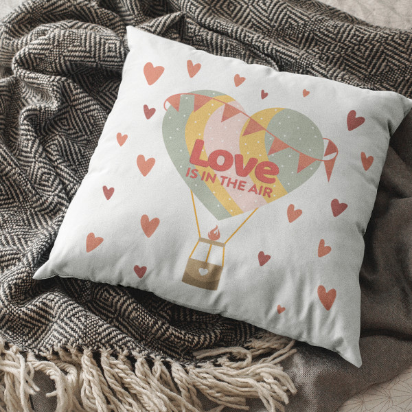 Pillowcase "Love is in the air" Pillowcase "Love is in the air"