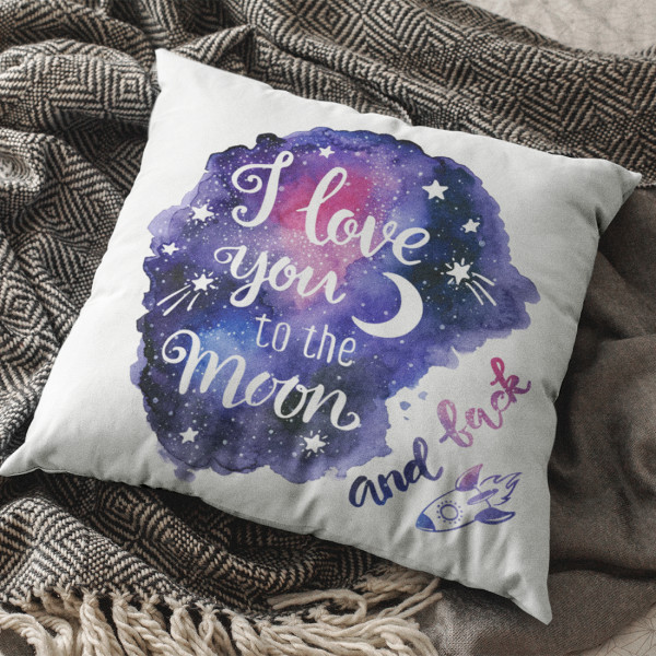 Pillowcase "To the moon and back" Pillowcase "To the moon and back"