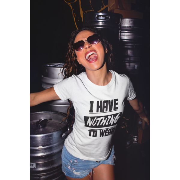 Women's T-shirt "Nothing to wear" Women's T-shirt "Nothing to wear"
