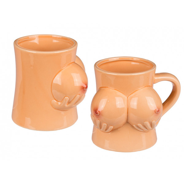 Mug "Breast in hand"