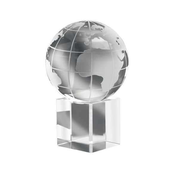 Glass Globe with a stand (with the ability to engrave at an additional price)