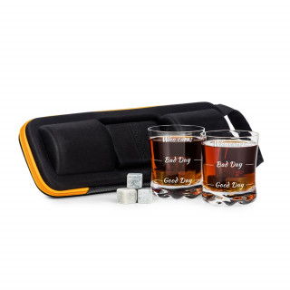 Whiskey Lover's Set "Who Cares"