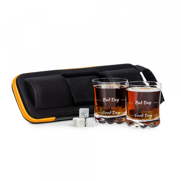 Whiskey Lover's Set "Who Cares"