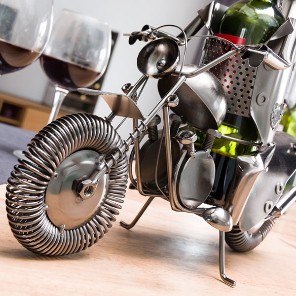 Metal bottle holder "Chopper" Metal bottle holder "Chopper"