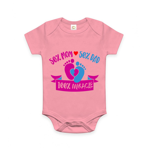 Baby romper "Mom And Dad Is Miracle" Baby romper "Mom And Dad Is Miracle"