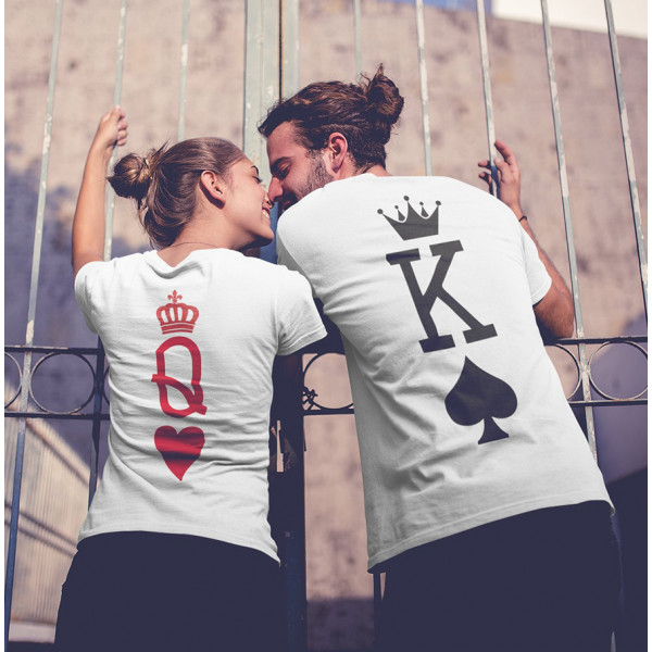 T-shirt set "K & Q" T-shirt set "K & Q"