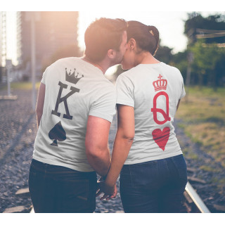 T-shirt set "K & Q"