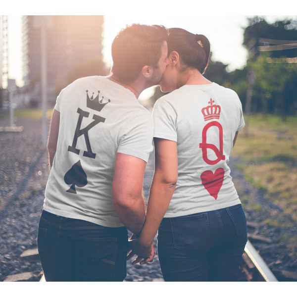 T-shirt set "K & Q" T-shirt set "K & Q"