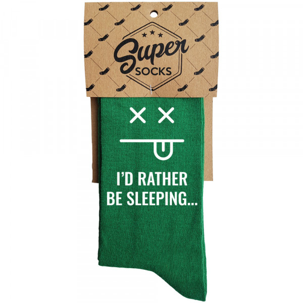 Socks "I'd rather be sleeping" Socks "I'd rather be sleeping"