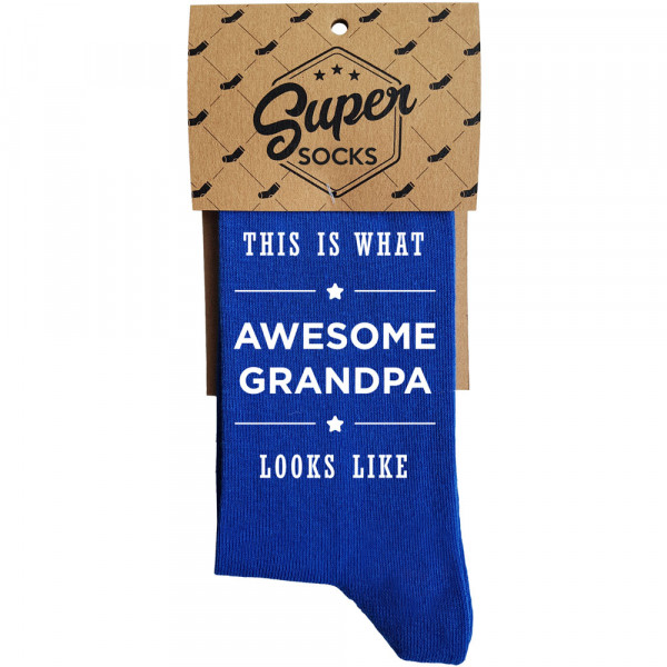 Socks "Awesome Grandpa"