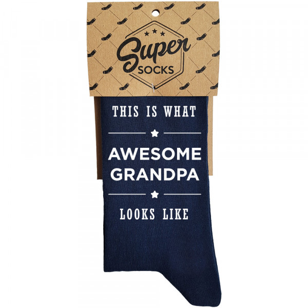 Socks "Awesome Grandpa"