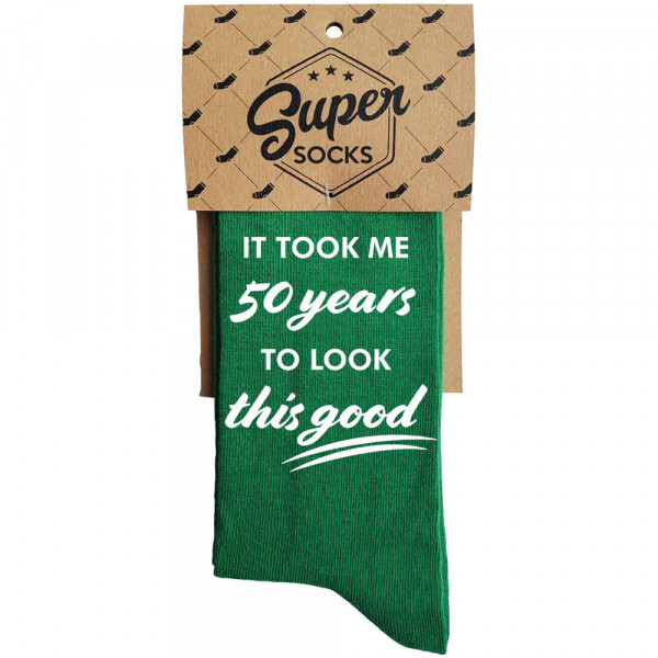 Socks "It took me 50 years to look this good"