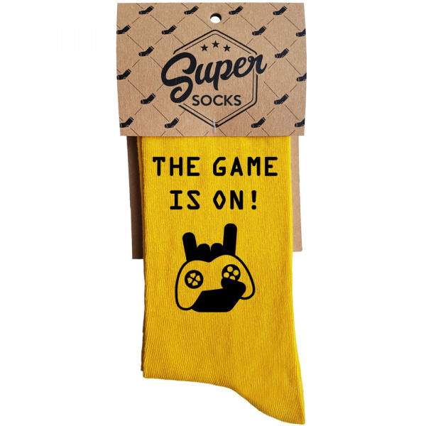 Socks "The game is on" Socks "The game is on"