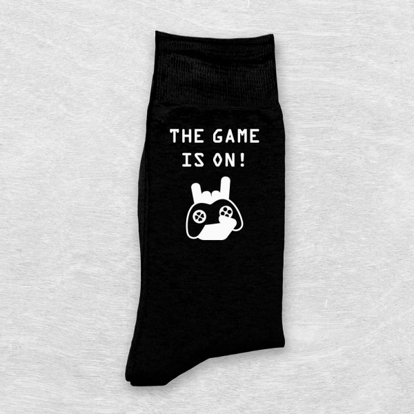 Socks "The game is on" Socks "The game is on"