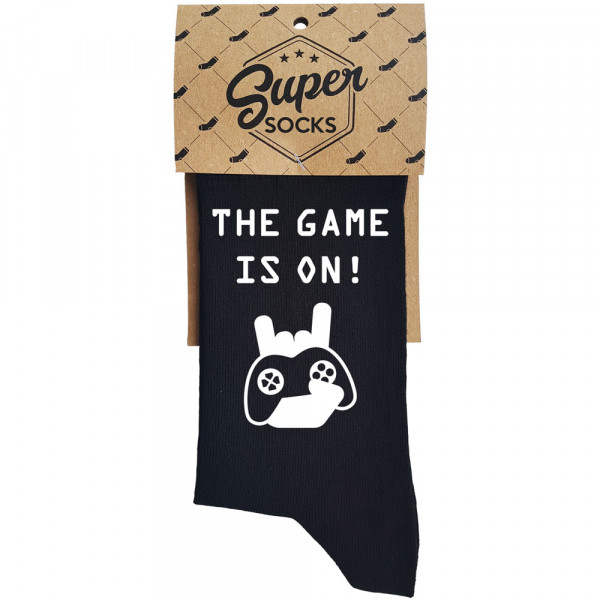 Socks "The game is on" Socks "The game is on"