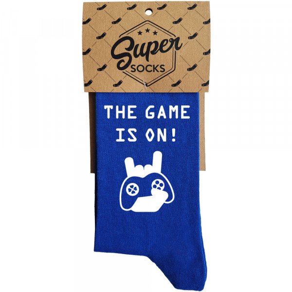Socks "The game is on" Socks "The game is on"