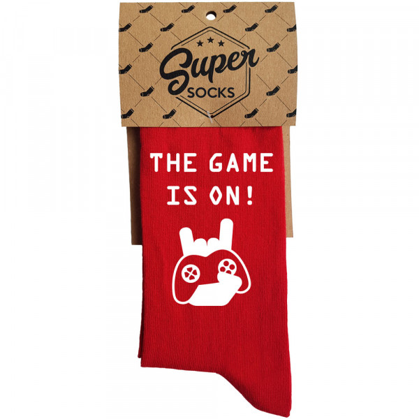 Socks "The game is on" Socks "The game is on"