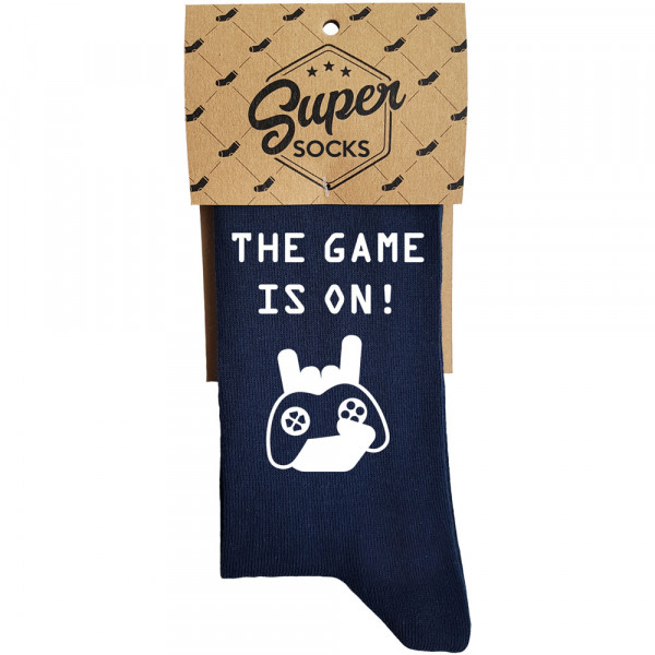Socks "The game is on" Socks "The game is on"