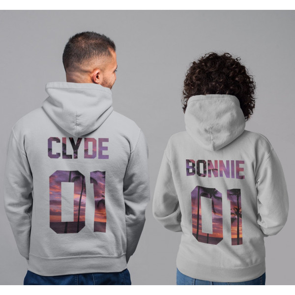 Sweatshirt set "Bonnie & Clyde Hawaii" Sweatshirt set "Bonnie & Clyde Hawaii"