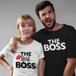 T-shirt set "The Boss couple"