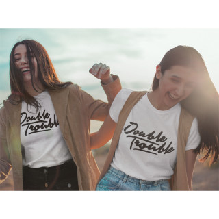 Women's T-shirt set  "Double trouble"