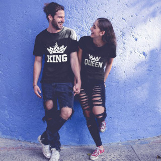 T-shirt set "Royal couple"