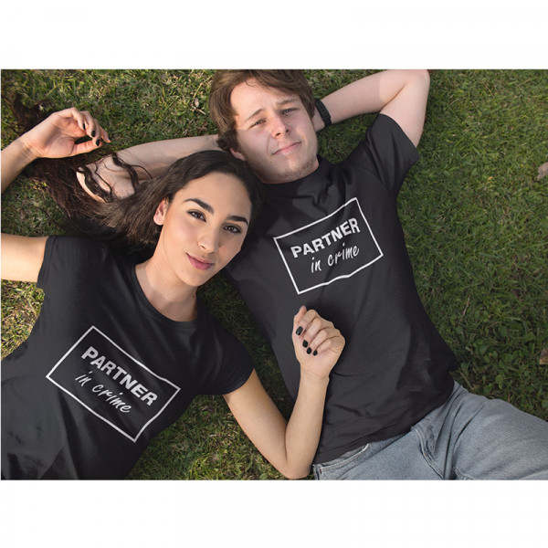 T-shirt set "Partners in crime" T-shirt set "Partners in crime"