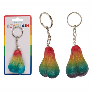 Keychain "Rainbow Testicle"