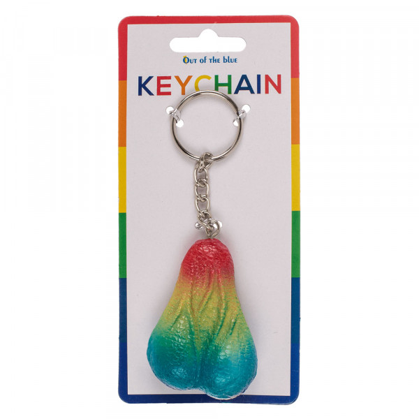 Keychain "Rainbow Testicle" Keychain "Rainbow Testicle"