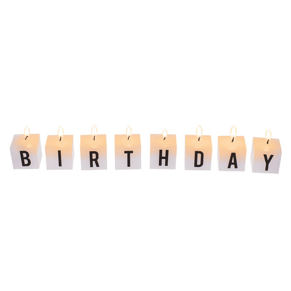 Birthday candle set "18" Birthday candle set "18"