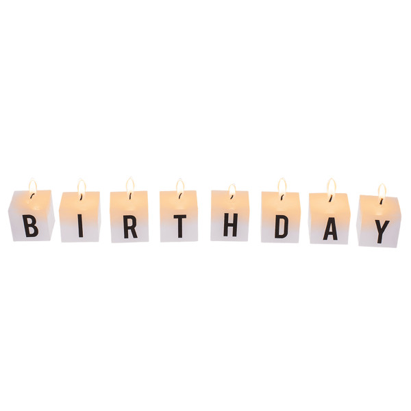 Birthday candle set "60" Birthday candle set "60"