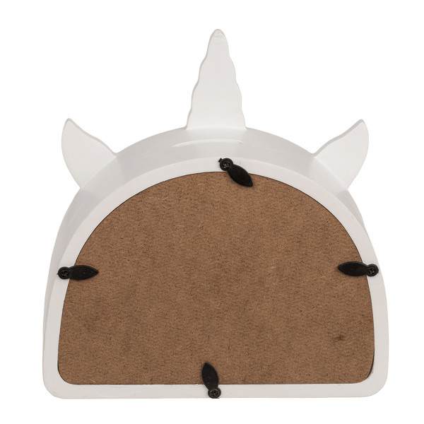 Wooden piggy bank - frame "Rainbow unicorn" Wooden piggy bank - frame "Rainbow unicorn"