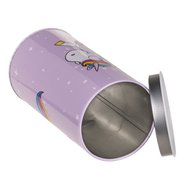 Metal piggy bank "Comic Unicorn" Metal piggy bank "Comic Unicorn"
