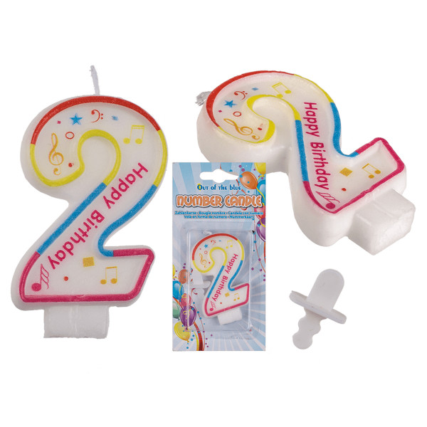Cake Candle Number 2 Cake Candle Number 2