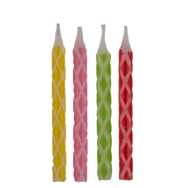 Colored Cake Candles (24 pcs.) Colored Cake Candles (24 pcs.)