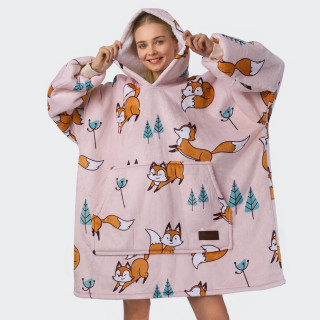 BARAMOOR sweatshirt-blanket "Foxes"