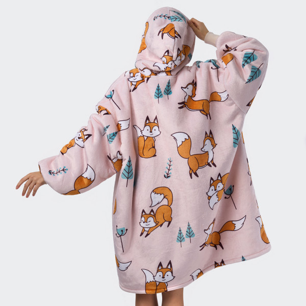 BARAMOOR sweatshirt-blanket "Foxes"