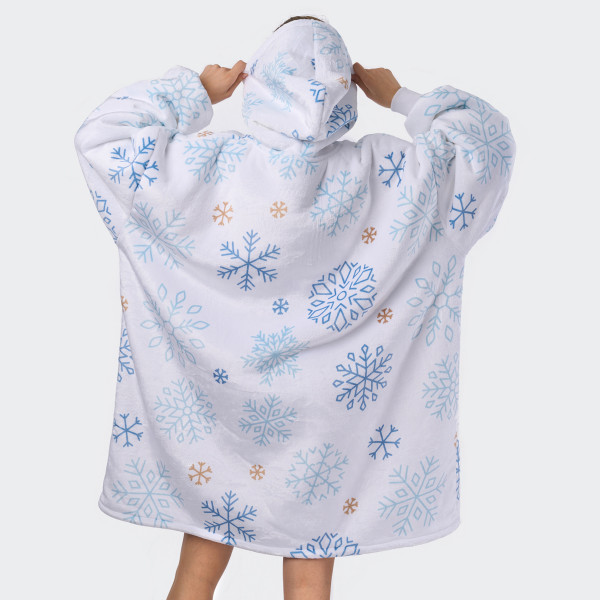 BARAMOOR sweatshirt-blanket "Snowflakes"