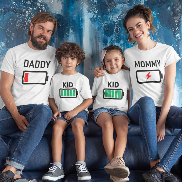 Women's T-shirt "Battery - Mommy"
