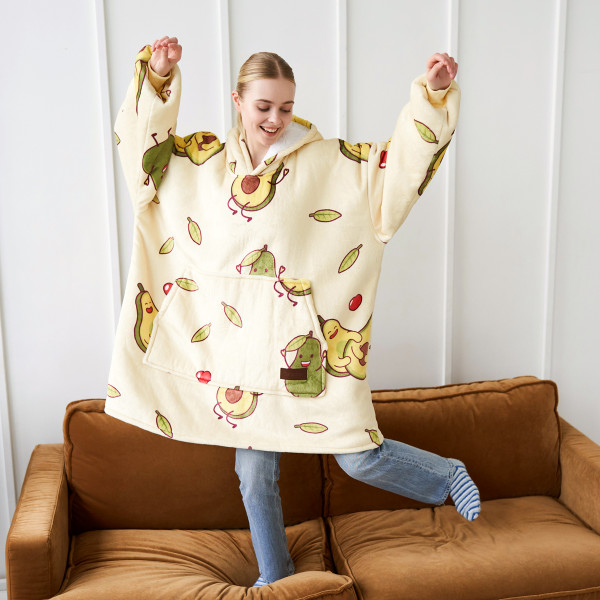 BARAMOOR sweatshirt-blanket "Avocado"