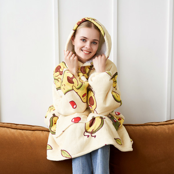 BARAMOOR sweatshirt-blanket "Avocado"