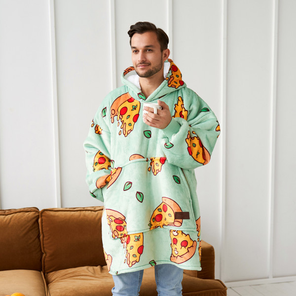 BARAMOOR sweatshirt-blanket "Pizza"