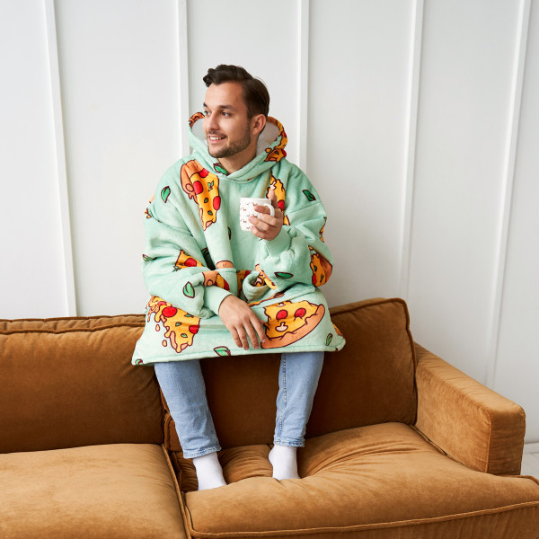BARAMOOR sweatshirt-blanket "Pizza"