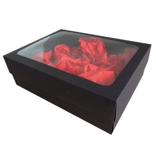 Gift box, black 280x210x90mm