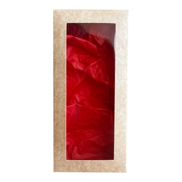 Gift box, brown 200x90x30mm