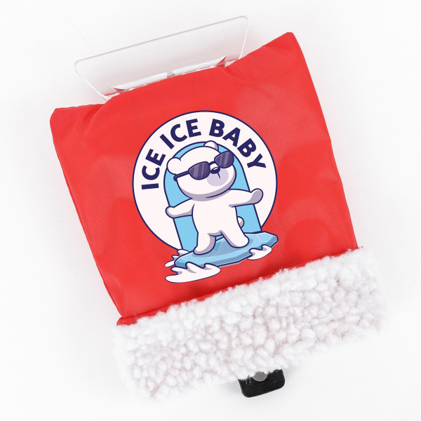 Ice Scraper with Glove "Ice Ice Baby" Ice Scraper with Glove "Ice Ice Baby"