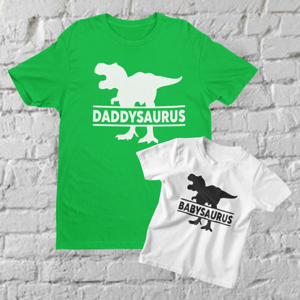 T-shirt set "Dinosaurs" T-shirt set "Dinosaurs"